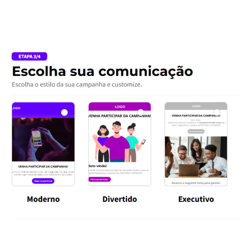 Campanhas de engajamento via email