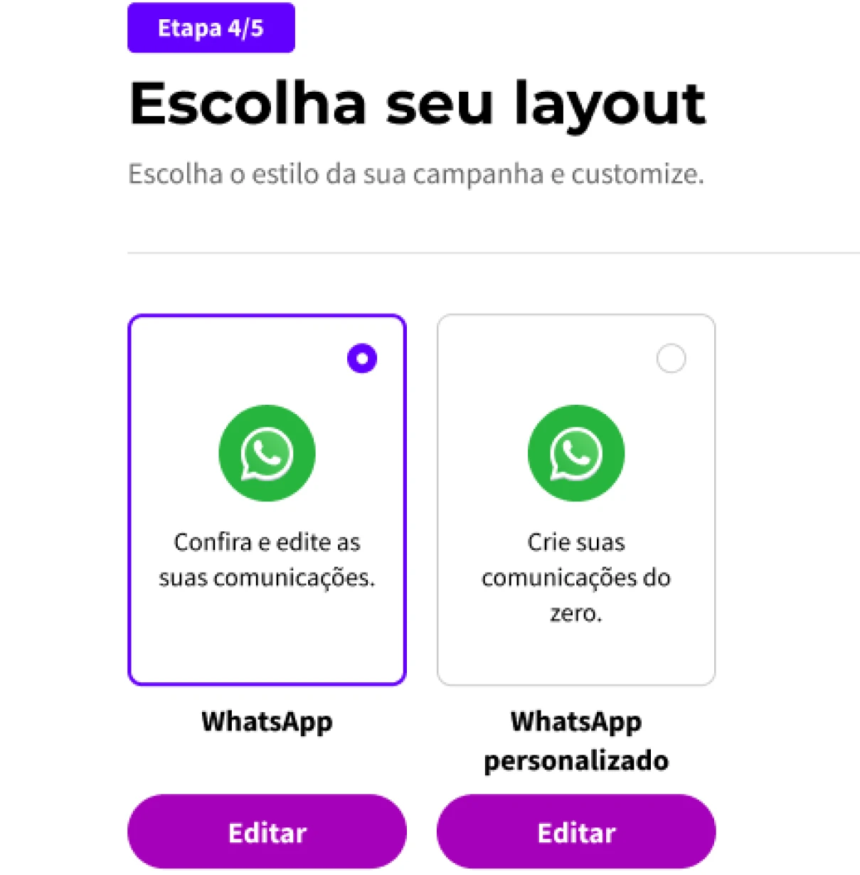 Campanhas de incentivo via whatsapp